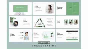 دانلود قالب پاورپوینت پرزنتیشن مینیمال Minimal Presentation PowerPoint Template