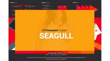 دانلود قالب پاورپوینت SEAGULL Powerpoint Template