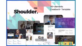 دانلود قالب لایه باز چند منظوره مشاوره کسب و کار Shoulder – Multi-Purpose Consulting – Business