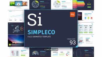 دانلود قالب پاورپوینت SIMPLECO