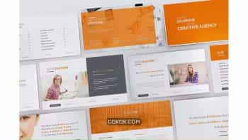 دانلود قالب پاورپوینت Sparrow – Creative Agency Powerpoint Presentation