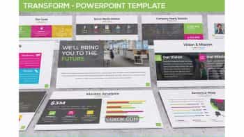 دانلود قالب پاورپوینت Transform – Powerpoint Presentation Template