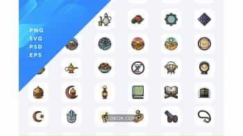 دانلود آیکون ماه رمضان Ramadan Icons