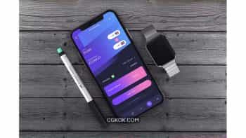 دانلود طرح لایه باز رابط کاربری اپلیکیشن انتقال وجه Money Transfer Mobile Ui – H