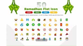 دانلود آیکون ماه رمضان Ramadan Icon Pack