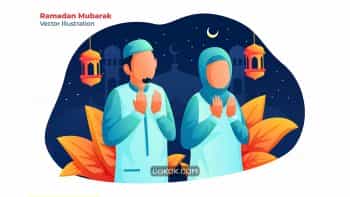 دانلود وکتور گرافیکی ماه مبارک رمضان Ramadan Mubarak – Vector Illustration