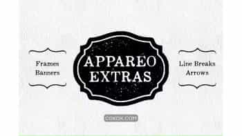 دانلود فونت انگلیسی Appareo Extras