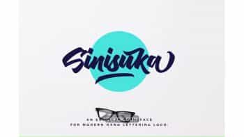 دانلود فونت انگلیسی Sinisuka
