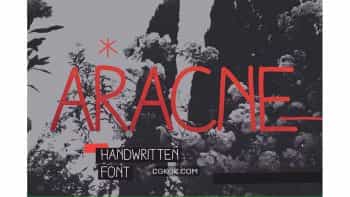 دانلود فونت انگلیسی Aracne