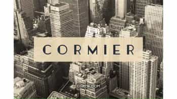 دانلود فونت انگلیسی Cormier