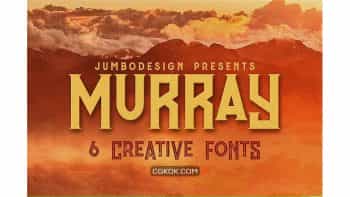 دانلود فونت استایل وینتیج و قدیمی Murray – Vintage Style Font