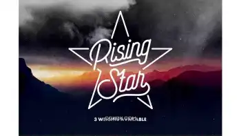 دانلود فونت انگلیسی Rising Star