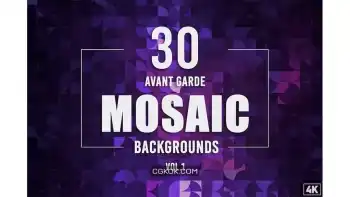 دانلود بک گراند موزاییکی آوانگارد Avant Garde Mosaic Backgrounds – Vol.1