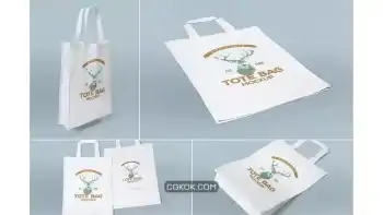 دانلود موکاپ ساک دستی Tote Bag Mockups