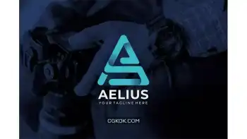 دانلود وکتور لوگو Aeilus Letter A Logo