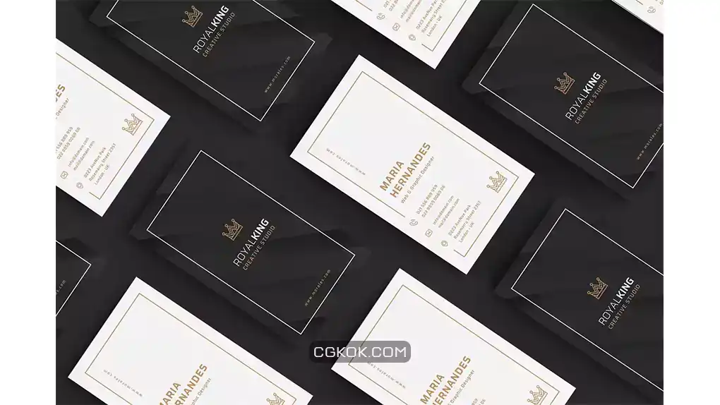 دانلود طرح وکتور کارت ویزیت Business Card 7