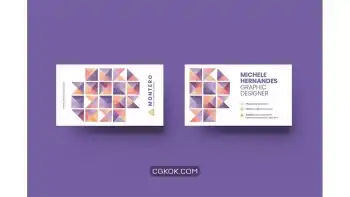 دانلود طرح وکتور کارت ویزیت Business Card 14