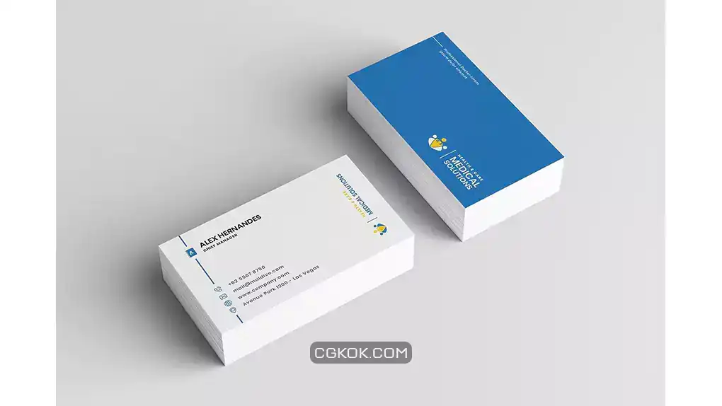 دانلود طرح لایه باز کارت ویزیت Business Card 42