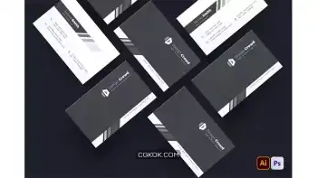 دانلود طرح لایه باز کارت ویزیت Business Card 36