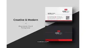 دانلود طرح وکتور کارت ویزیت Business Card 26