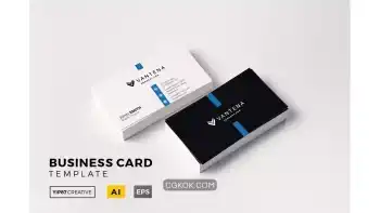 دانلود طرح وکتور کارت ویزیت Business Card 28