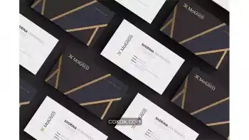 دانلود طرح وکتور کارت ویزیت Business Card 24