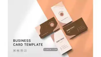 دانلود طرح لایه باز کارت ویزیت Business Card 35