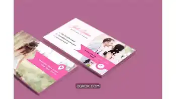 دانلود طرح لایه باز کارت ویزیت Business Card Template