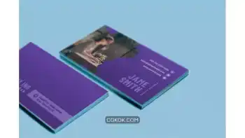دانلود طرح لایه باز کارت ویزیت Business Card Template 2