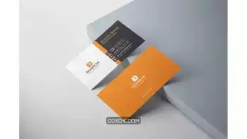 دانلود طرح لایه باز کارت ویزیت Business Card 34