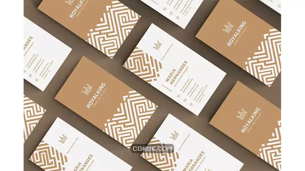 دانلود طرح وکتور کارت ویزیت Business Card 9