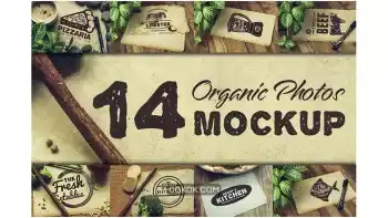 دانلود عکس موکاپ غذا Food Mockup Photo Templates