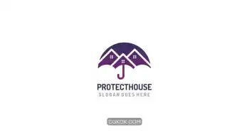 دانلود وکتور لوگو حفاظت از خانه House Protection Logo