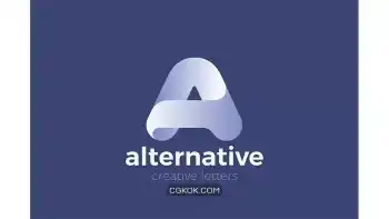 دانلود وکتور لوگو Letter A Logo design