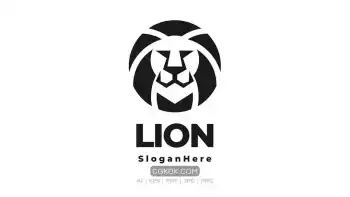 دانلود وکتور لوگو شیر Lion Mascot