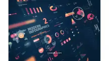 دانلود وکتور اینفوگرافی مدرن Modern Editable Infographics vol. 2