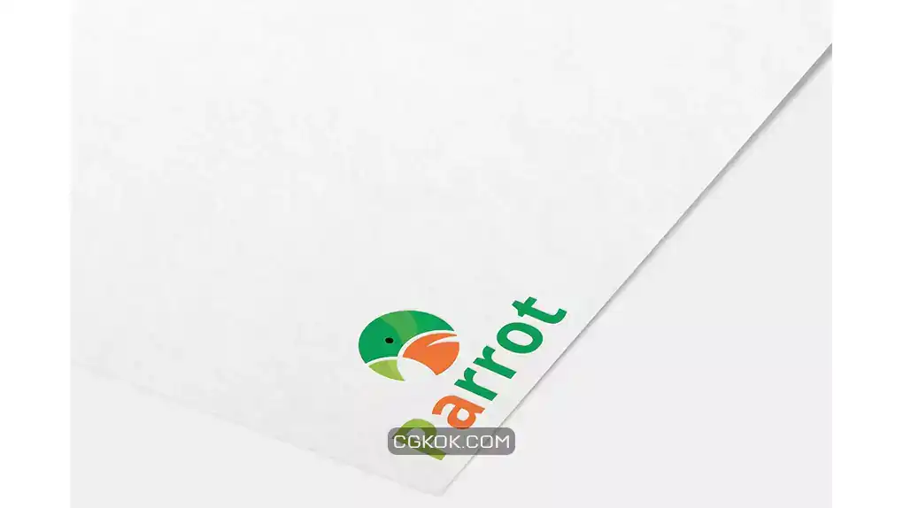 دانلود وکتور لوگو طوطی Parrot Logo Template