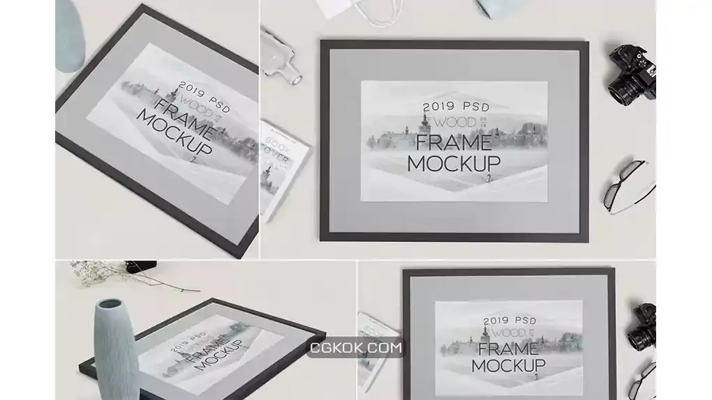 دانلود موکاپ قاب عکس Photography Frame Mockups