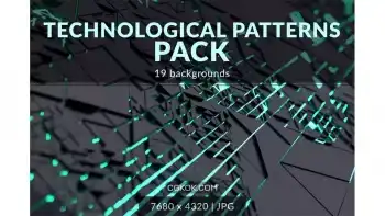 دانلود بک گراند تکنولوژی Technological Patterns Pack