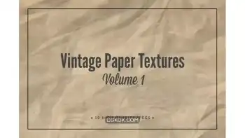 دانلود تکسچر کاغذ قدیمی Vintage Paper Textures Volume 1