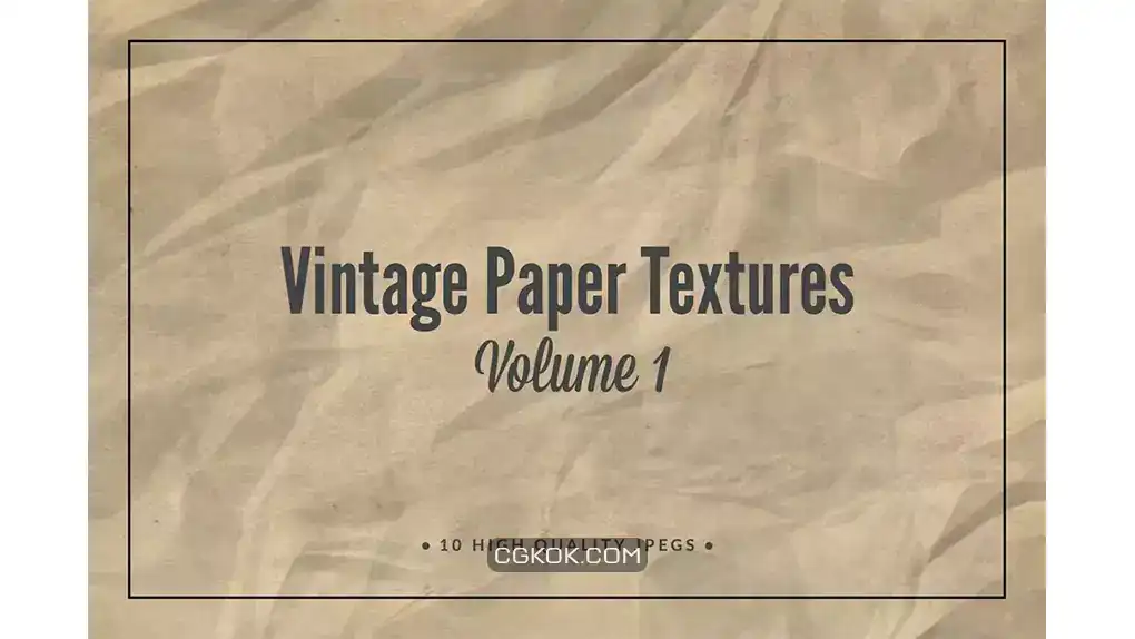 دانلود تکسچر کاغذ قدیمی Vintage Paper Textures Volume 1