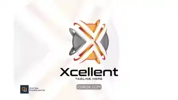 دانلود وکتور لوگو Xcellent / Letter X – Logo template