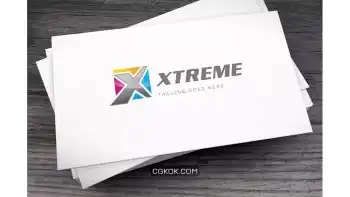 دانلود وکتور لوگو Xtreme Letter X Logo Template
