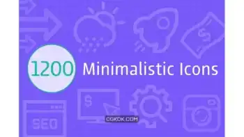دانلود آیکون مینیمال Minimalistic Icons