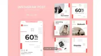 دانلود طرح لایه باز پست اینستاگرام ADL Instagram Post v3.13