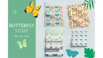 دانلود پترن پروانه Butterfly Patterns