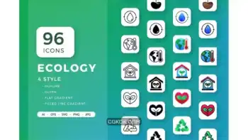 دانلود آیکون اکولوژی Ecology Icons