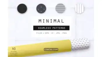 دانلود پترن هندسی مینیمال Geometric Minimal Patterns