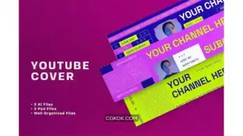دانلود طرح لایه باز کاور یوتیوب متاورس Metaverse YouTube Cover