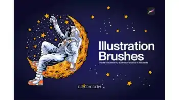 دانلود براش پروکریت تصویر Illustration Brushes Procreate